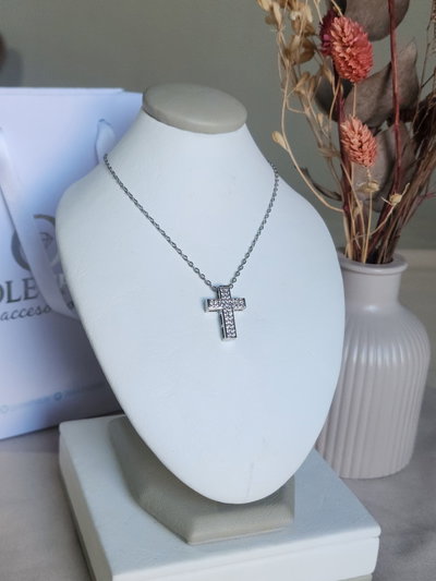Collar Cruz Cristal