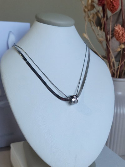 Collar Doble Con Dona