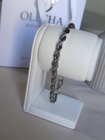 Pulsera Torzada Gruesa