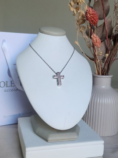 Collar Cruz Cristal