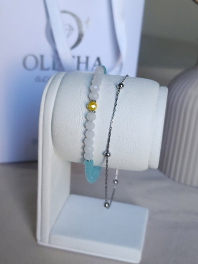 Pulsera Argentina Cristales