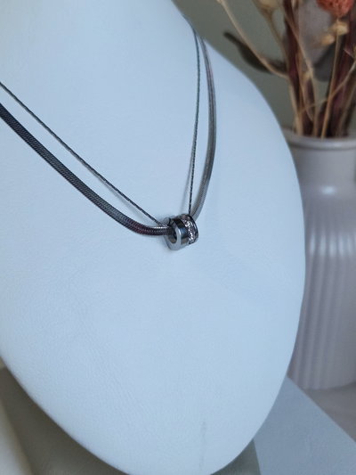 Collar Doble Con Dona