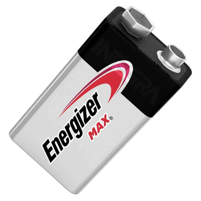 Batería Alcalina 9V Energizer Max - Energía Profesional y Segura