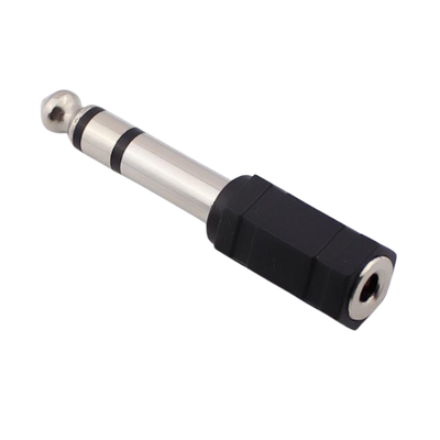 Adaptador Audio Plug 6.5mm Macho A Jack 3.5mm Hembra Estéreo