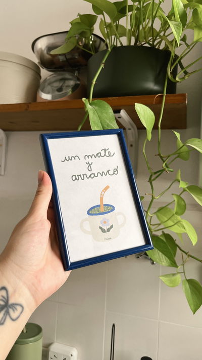 Print enmarcado Un mate