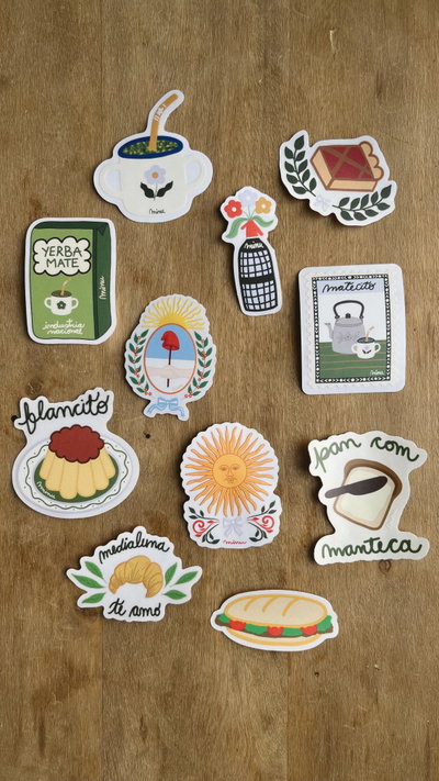 Stickers vinilo transparente