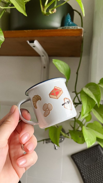 Matecito enlozado Merienda