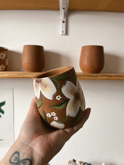 Mate pintado a mano