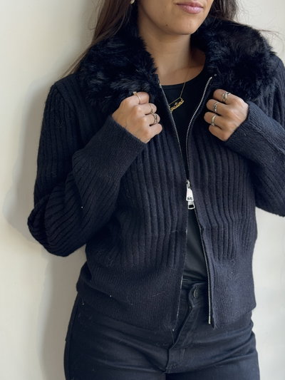 Campera con peluche desmontable 