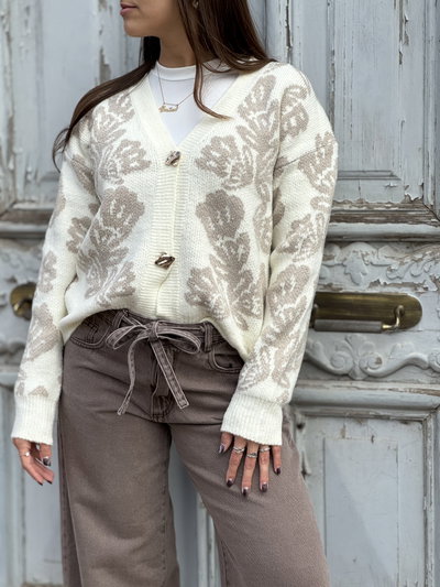 Cardigan Hojas 