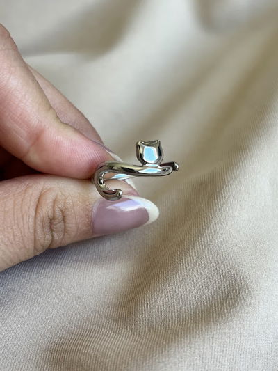 ANILLO MICHI REGULABLE PLATEADO