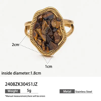 ANILLO CUARZO AHUMADO 