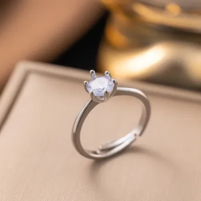 ANILLO PRINCESA PLATEADO 