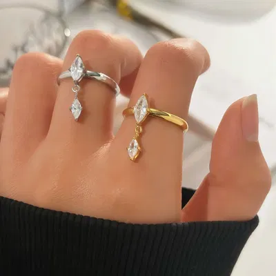 ANILLO GINA PLATEADO 