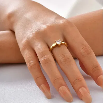 ANILLO PRINCESA DORADO 