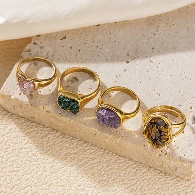 ANILLO CUARZO AHUMADO 