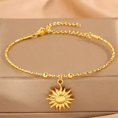 PULSERA SOL DORADA