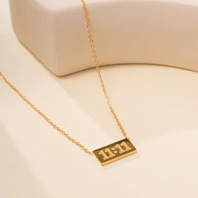 COLLAR 11:11 DORADO