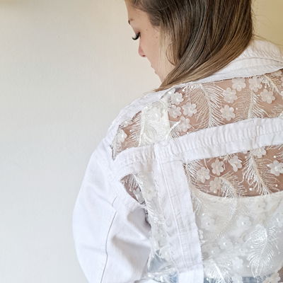 CAMPERA BLANCA BOTÁNICA EDICIÓN #10 