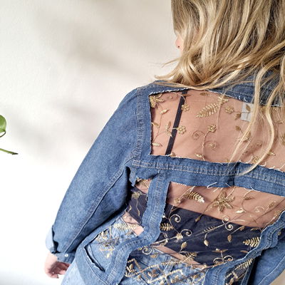 CAMPERA AZUL TUL INDIA EDICIÓN #12 