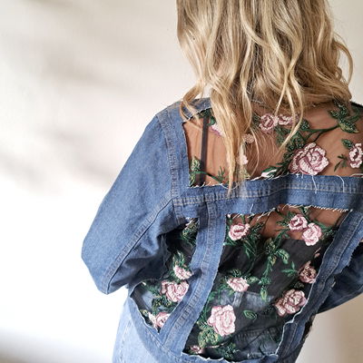 CAMPERA AZUL BOTÁNICA EDICIÓN #13 