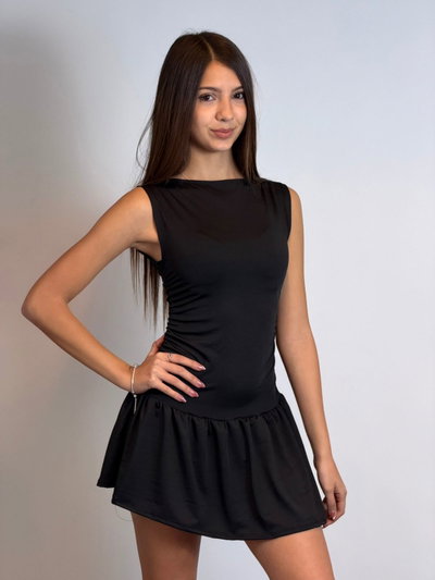 👗 Vestido Volados