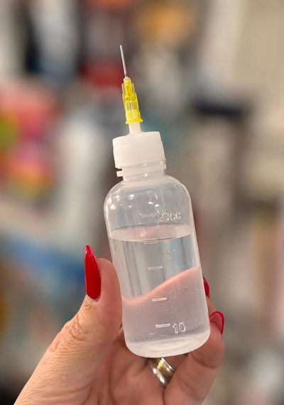 Botella gotero 50cc ( Con Alcohol isopropilico ) 
