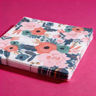 Servilletas Papel Estampadas 33x33 colores Cálidos