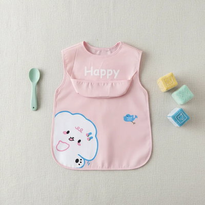 Babero Pintorcito Impermeable Con Bolsillo Perrita