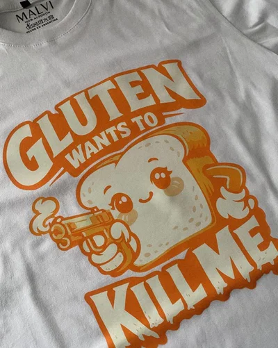 Remera Gluten Wants To Kill Me