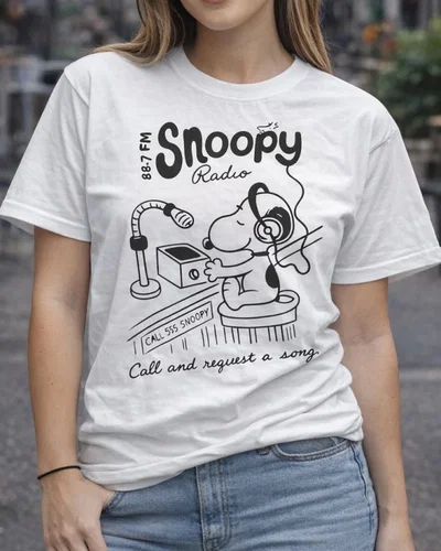 Remera Snoopy Radio