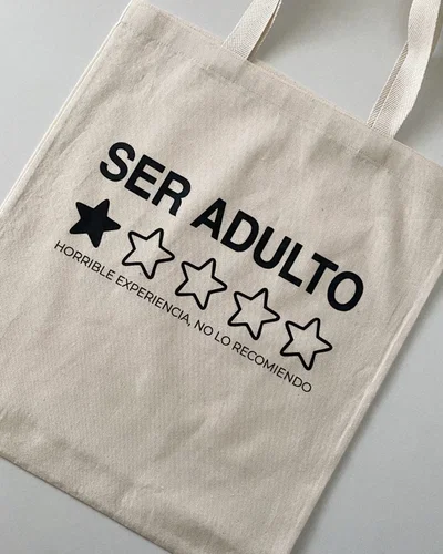 Tote Bag Ser Adulto