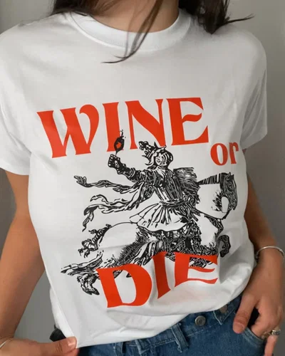 Remera Wine or Die