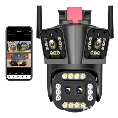 Cámara de Seguridad Alta Gama con múltiple lentes