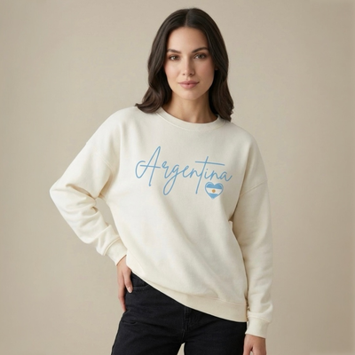BUZO ALMO ARGENTINA CORAZON
