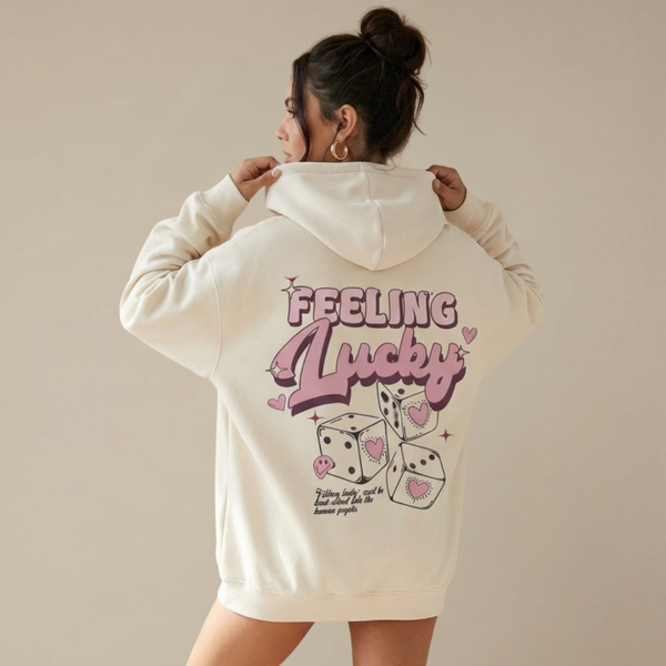 HOODIE OVERSIZE FEELING LUCKY