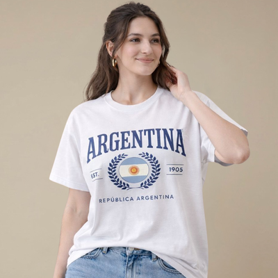 REMERA REINA CLASICA ARGENTINA 1905