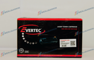 TONER ALTERNATIVO EVERTEC PARA HP CF287A C287 287A 87A M506 501DN