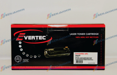 TONER ALTERNATIVO EVERTEC TN660 PARA BROTHER 2370 2740 2360 2540