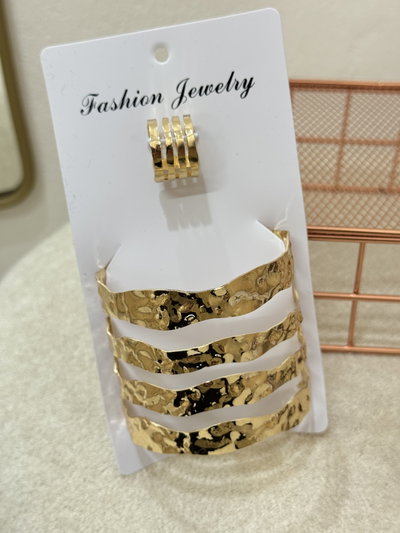 SET BRAZALETE Y ANILLO