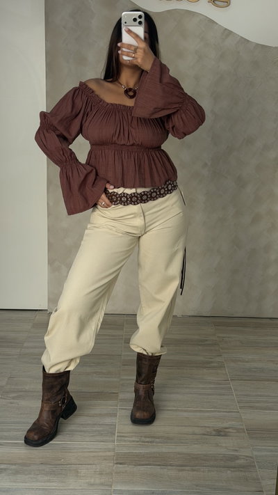 PANTALON JOSEFINA BEIGE