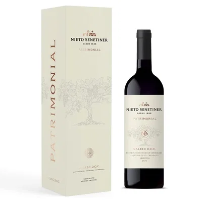 Nieto Senetiner Patrimonial Malbec DOC - Estuche
