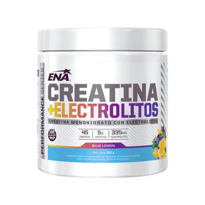 Creatina Monohidrato Con Electrolitos Ena Sport 293g 
