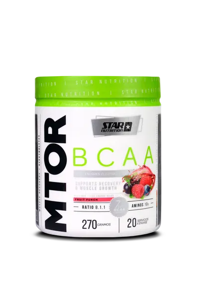 Mtor Bcaa 270 Gr Star Nutrition Aminoácido 