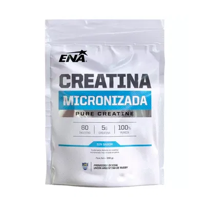 Suplemento En Polvo Ena Sport Creatina Micronizada Sabor Neutro En Sachet De 300g