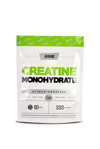 Creatina Monohidratada Star Nutrition 300 Gr - Doypack