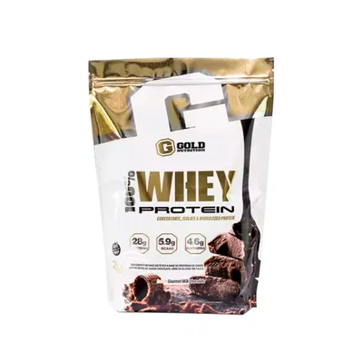 Whey Protein 100% Gold Nutrition Suplemento en Polvo Doypack 2LB