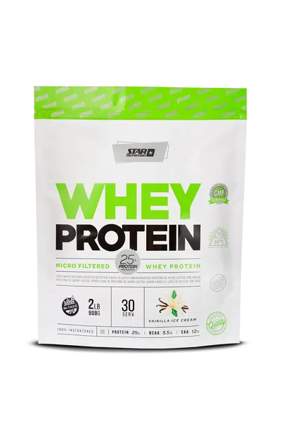 Proteina De Suero Whey Protein Star Nutrition Doypack X 2 Lb
