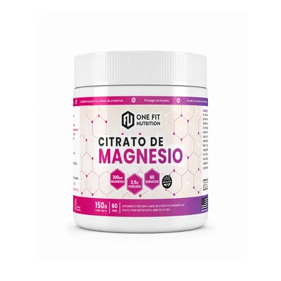 ONE FIT Citrato de Magnesio x150g