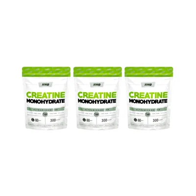 Combo x3 Creatina Monohidratada 300g Neutra – Star Nutrition